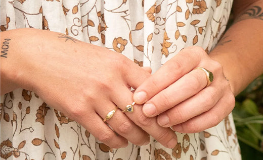 Jewellery in the making with The Line of Sun