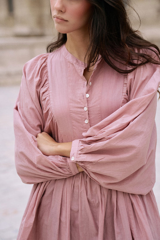 Anika Mini Dress ~ Mulberry