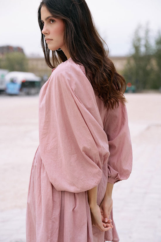 Anika Mini Dress ~ Mulberry