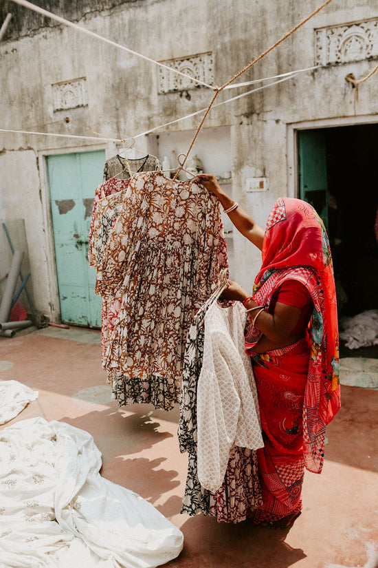 Uma Maxi Dress ~ White
