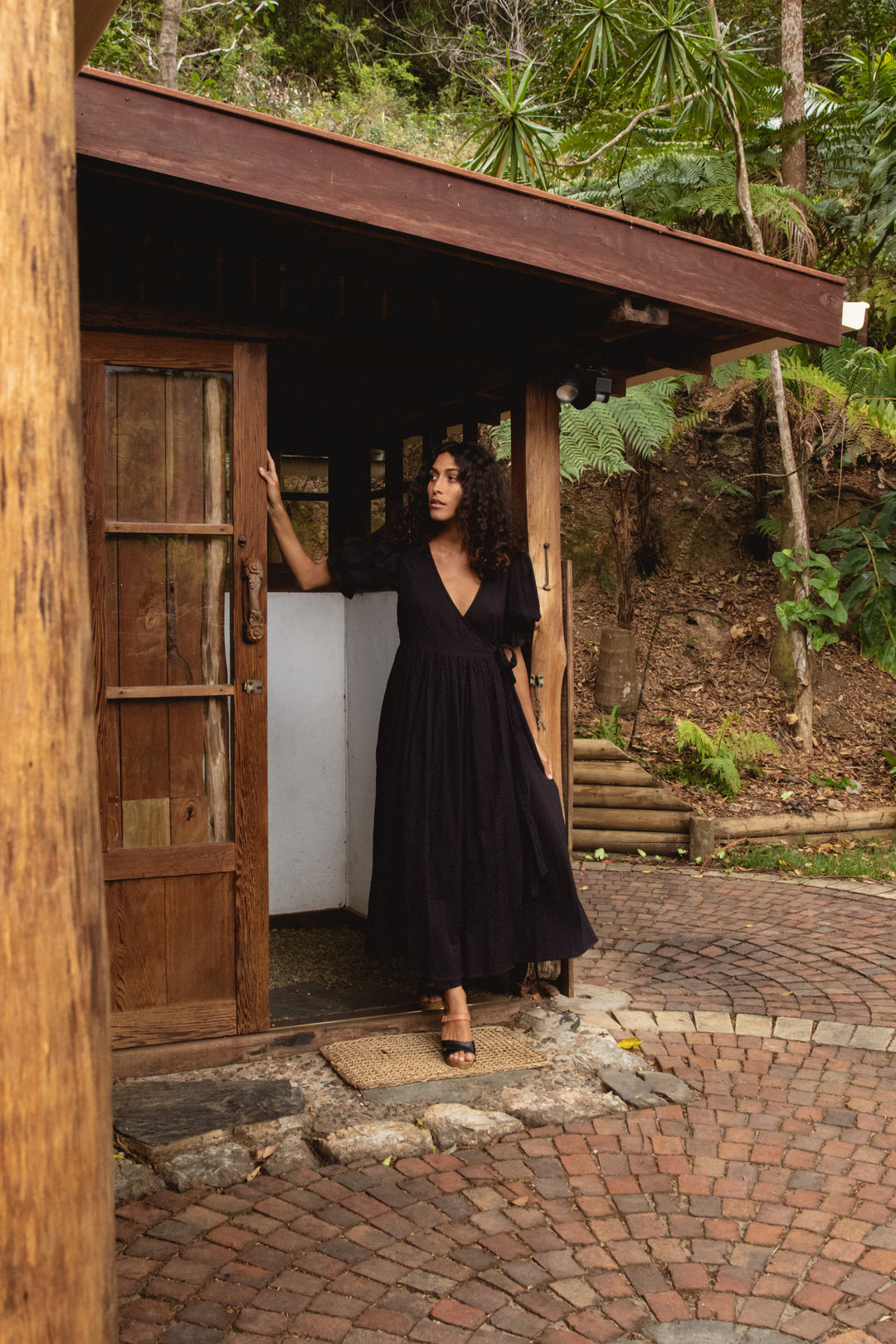 Uma Maxi Dress ~ Black