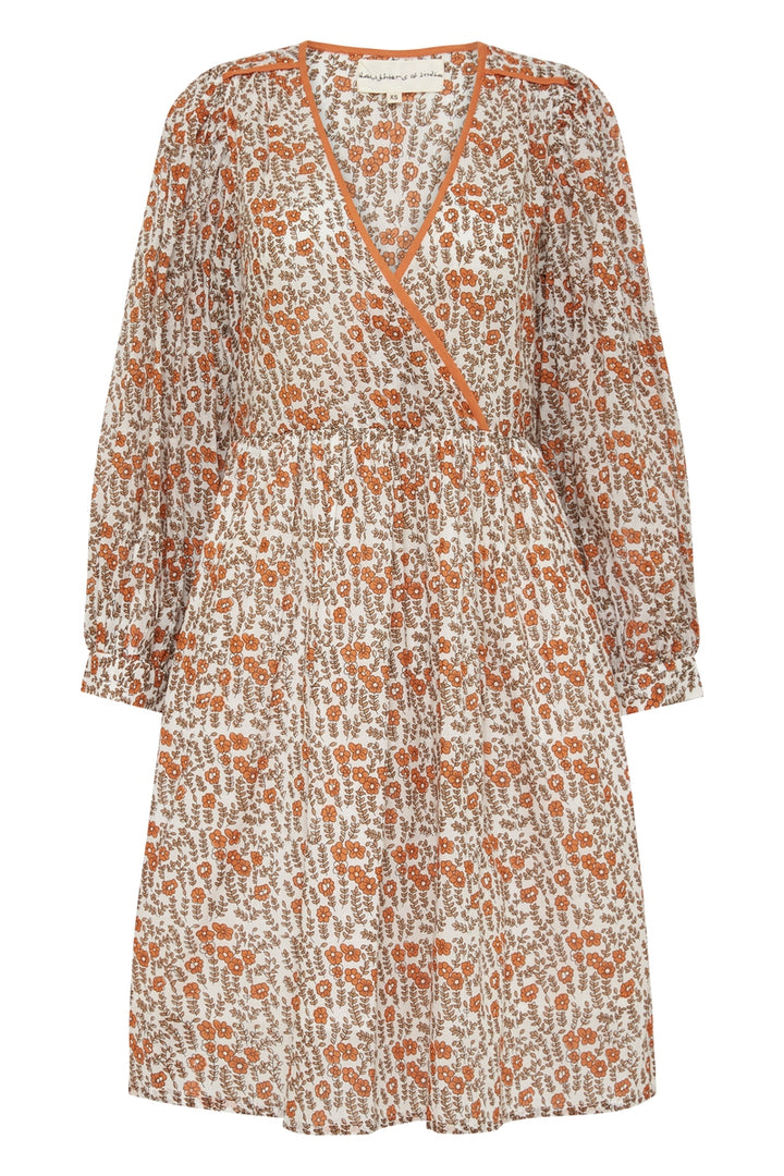 Binita Mini Dress ~ Apricot