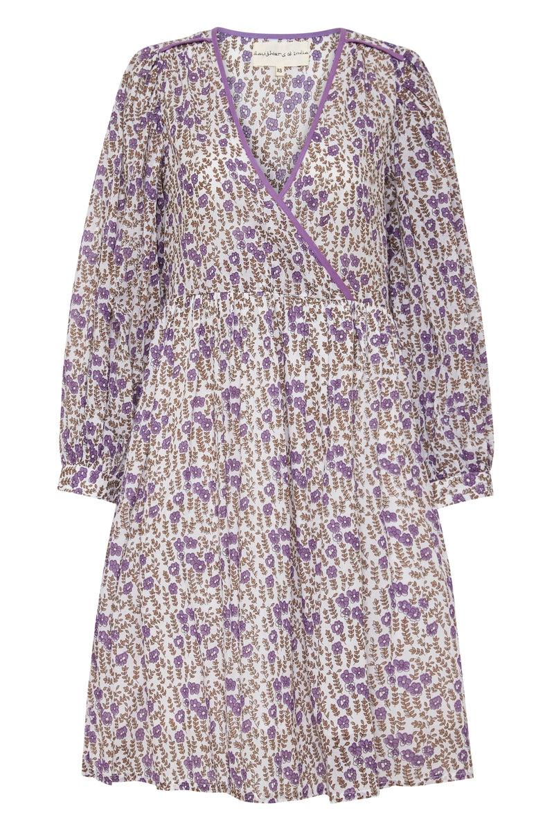 Binita Mini Dress ~ Violet